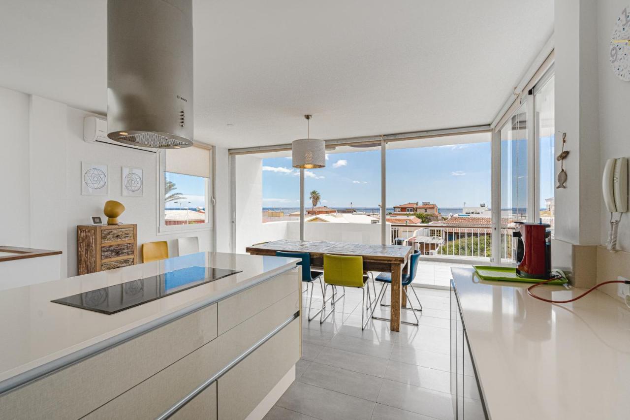 Modern 3Bdr Villa With Heated Pool El Médano Esterno foto