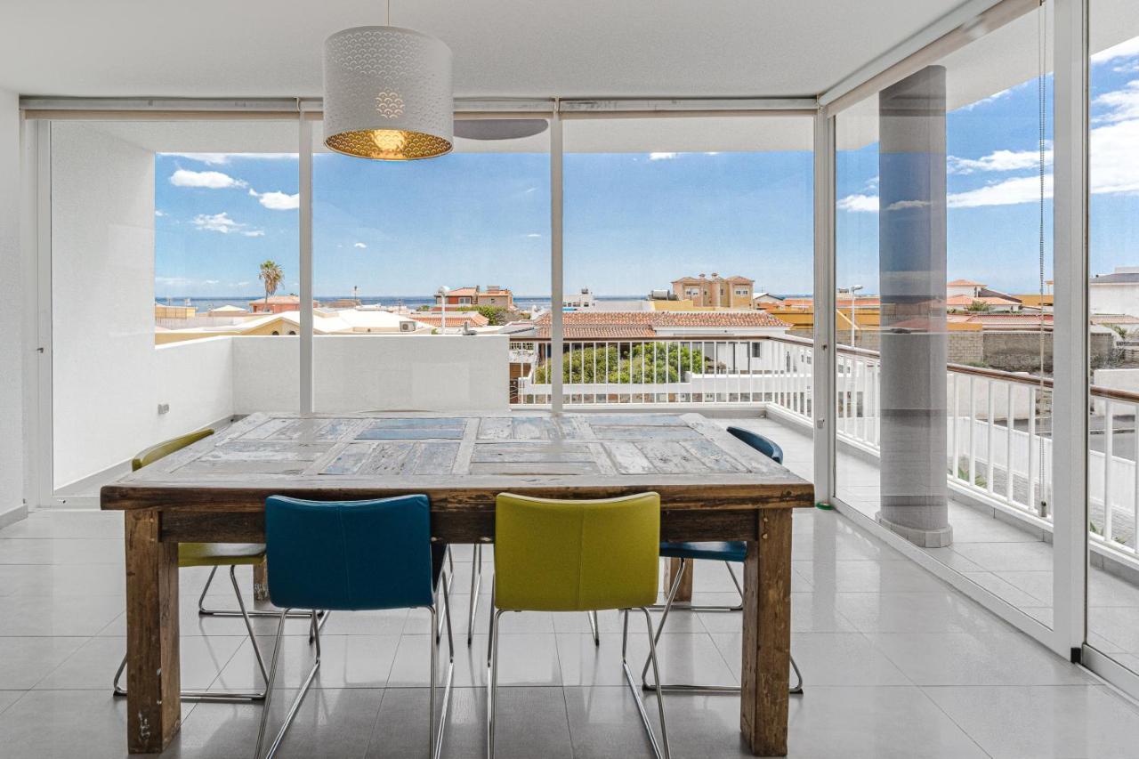 Modern 3Bdr Villa With Heated Pool El Médano Esterno foto